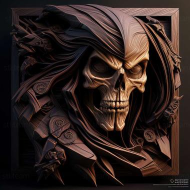 3D модель Игра Darksiders II Death Rides Pack (STL)